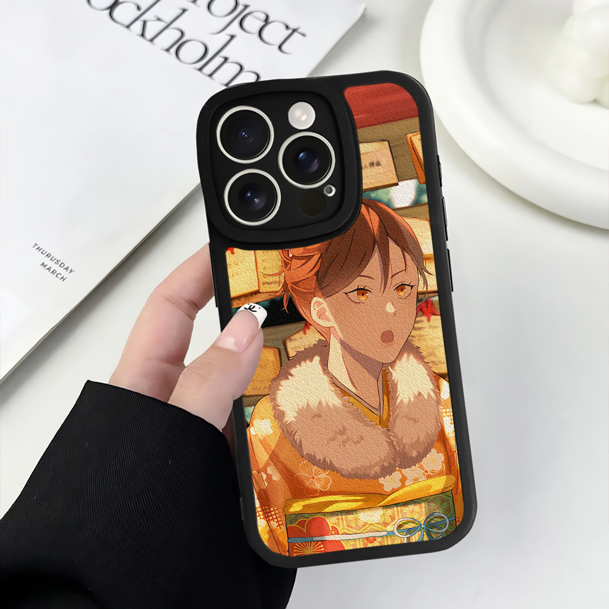 （画像用） SPY×FAMILY间谍家家酒 【iPhone 16シリーズ対応】シリコンスマホケース（レザー調） 材質：シリコン